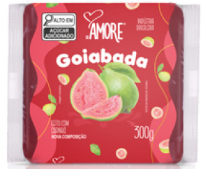 RB AMORE Guava Paste Flowpack Block 36x300g